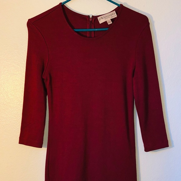 Pre-Owned Philosophy Maxi Dress Long Sleeve - Picture 1 of 6